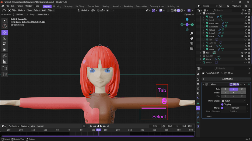 Anime Style Model