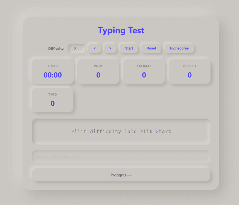 Typing Test