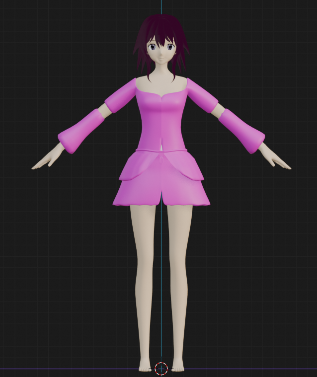 Detailed Anime Model