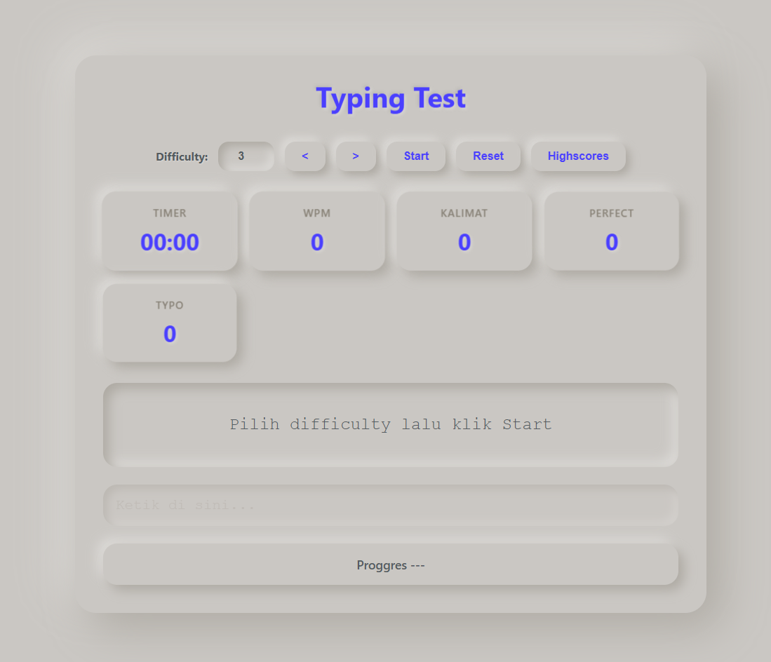 Typing Test